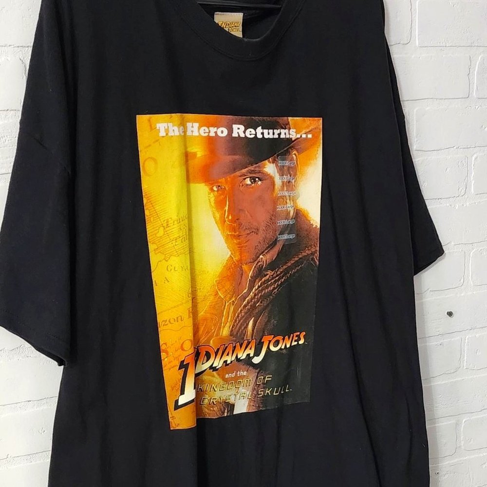 Indiana Jones Official Merch Tee Shirt